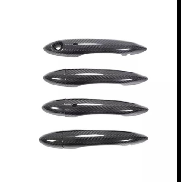 Real Carbon Fiber Door Handle Trims/Covers For Alfa Romeo Giulia & Stelvio