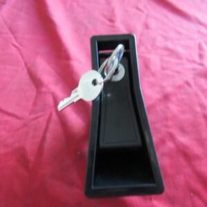 Alfa Romeo Spider year 70 - 82 handle trunk opener lock plastic black
