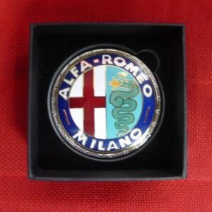Alfa Romeo Type 105 Milano emblem 55 mm enamelled NEW