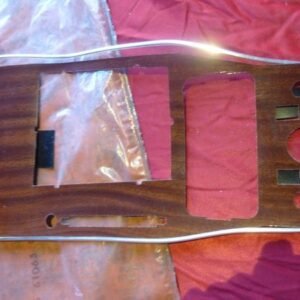Original Alfa Romeo Bertone 2000 wood decor for center console 115156106300 NEW