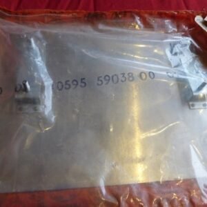 Original Alfa Romeo Spider Fastback rear license plate holder NEW