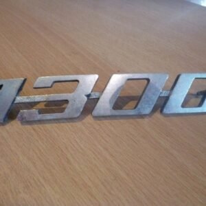 Original Alfa Romeo Spider lettering "1300"