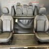 2022 ALFA ROMEO STELVIO SET OF POWER FRONT & REAR BLACK LEATHER SEATS D7XX