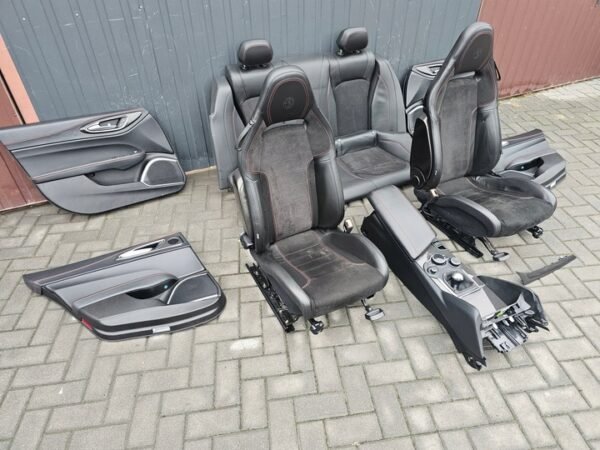 ALFA ROMEO GIULIA QV SET SEATS INTERIOR MATERIAL CARBON