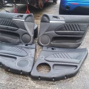 Buy Alfa 159/Sportwagon Full Set Of Black Leather Door Cards Online