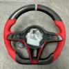 100% Real Carbon Fiber Steering Wheel for Alfa Romeo Giulia