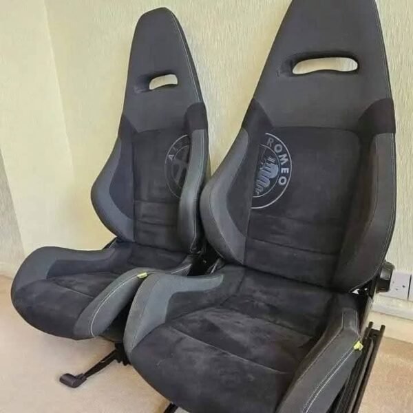 Genuine Sabelt Alfa Romeo Mito QV carbon fibre and alcantara bucket seats