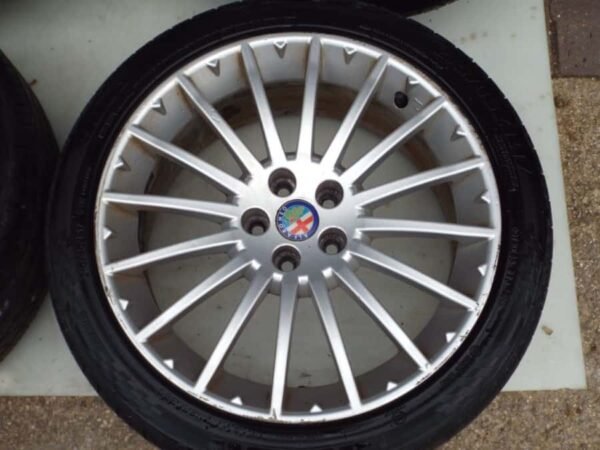 17 INCH 5×98 MULTISPOKE ALLOY WHEELS – ALFA ROMEO GT 147 156