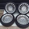 17 INCH 5×98 MULTISPOKE ALLOY WHEELS – ALFA ROMEO GT 147 156