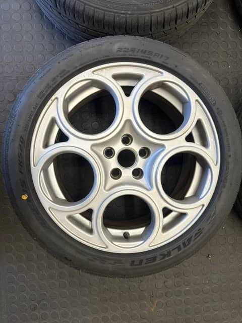 Shop Authentic 5x98 17 Alfa Romeo Genuine Speedline 156 147 GTA Teledials 17 Inch Alloy Wheels.
